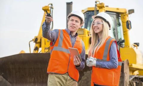 Workers in the field Stock Photos