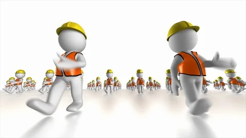 Workers Stock Footage 98780541