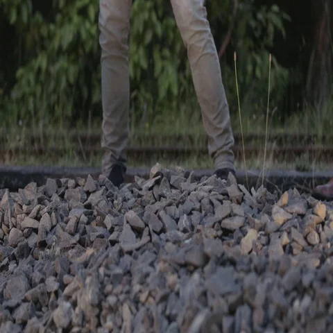 Workers hitting rocks Stock Footage 69722115