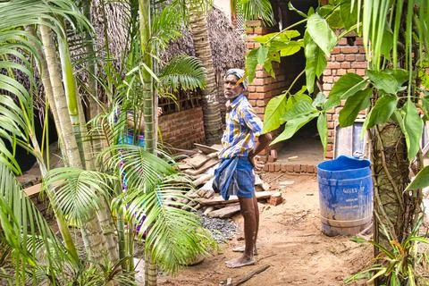 Workers in India Stock-Fotos