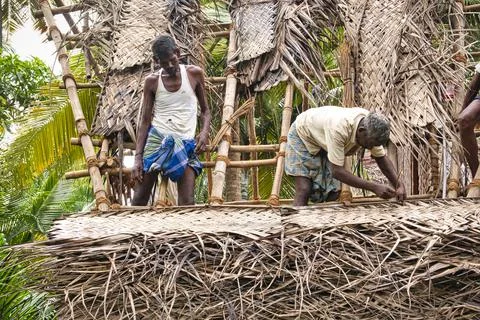 Workers in India Foto stock