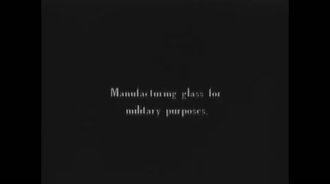 Workers manufacturing glass Stock Footage 43321090