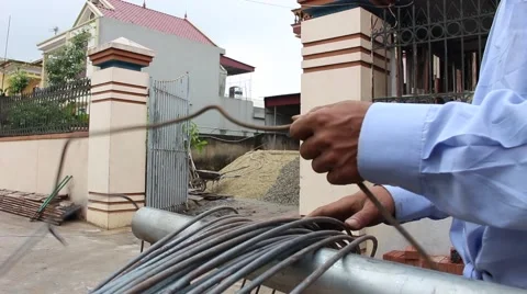 Workers, mechanical field Stock Footage 52373664