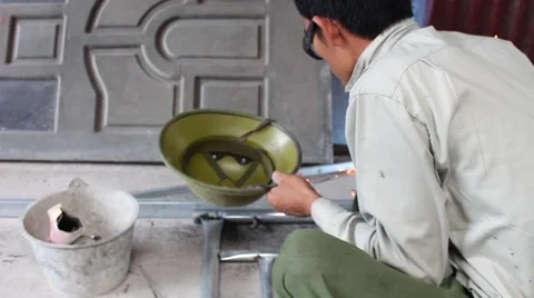 Workers, mechanical field Stock Footage 52375443