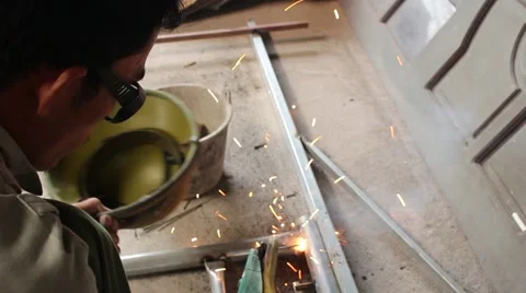 Workers, mechanical field Stock Footage 52376417