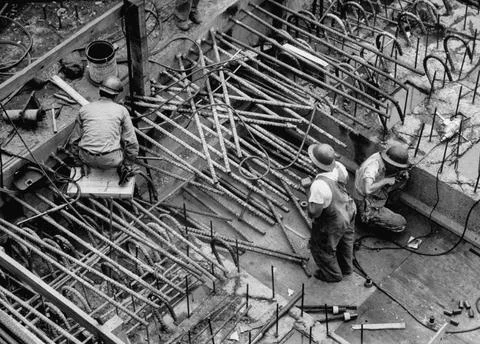 Workers, Pittsburg, Pennsylvania, USA Foto stock