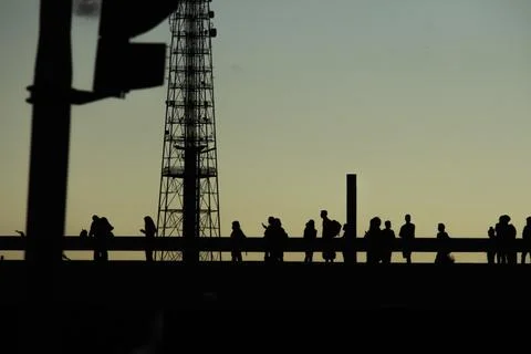 Workers, shadow Stock Photos
