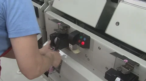 Workers In The Textile Industry 库存影片 50446655