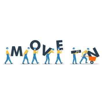 Workers in uniform set of people Illustrazione stock