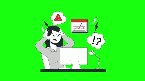 Workers who are stressed because their work does not meet targets Stock Footage 291692005