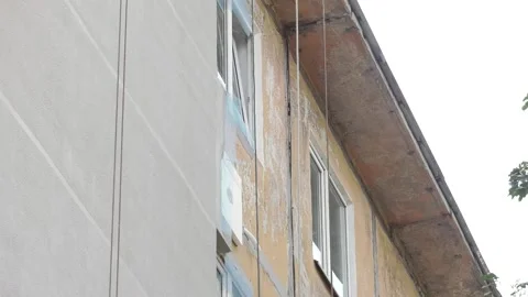Workers work on a construction site Video stock 100553505