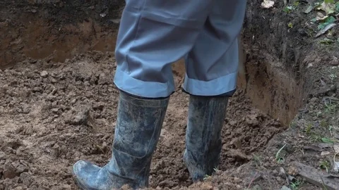 Workers working at a construction Stock Footage 72534171