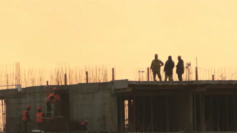 Workers on workplace Stock Footage 134478115