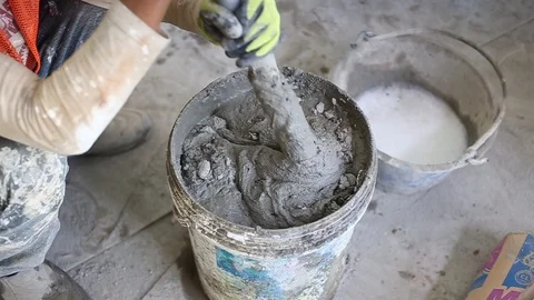 Workes doing works at the large scale of solar farm Stock Footage 96019654