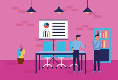 Workflow and infographic vector design 스톡 일러스트