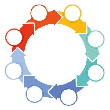 Workflow concept information, illustration Stock Illustration