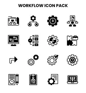 Workflow DuoTone UI Icons Pack イラスト素材