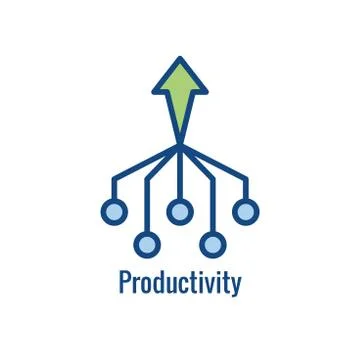 Workflow Efficiency Icon with an aspect of efficiency in workflow Stockillustratie