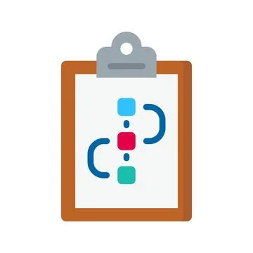 Workflow Icon Image. Stock Illustration