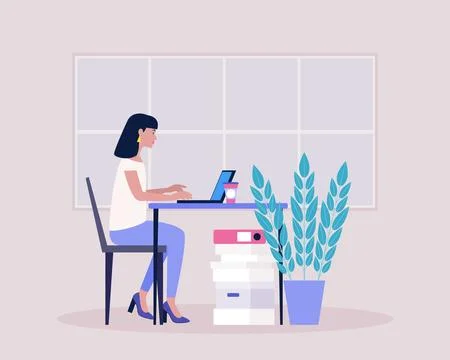 Workflow Stock Illustration