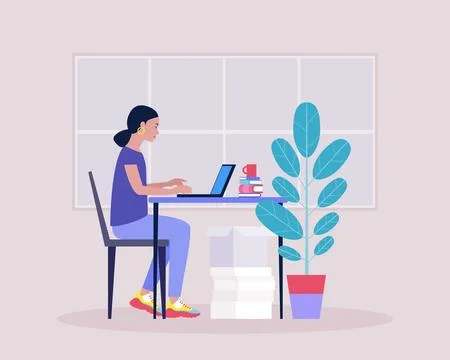 Workflow illustration Ilustración de archivo