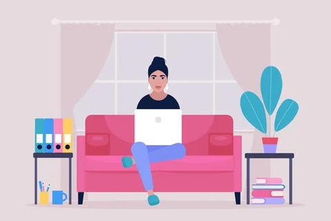 Workflow illustration Stock Illustration