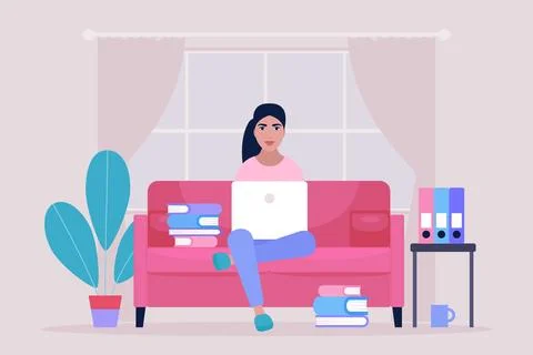 Workflow illustration Stock-Illustration