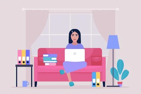 Workflow illustration Stock Illustration