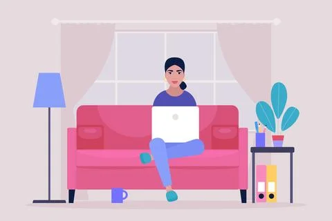 Workflow illustration Stock Illustration