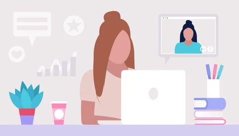 Workflow illustration Stock Illustration