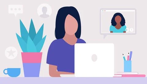 Workflow illustration Stock Illustration