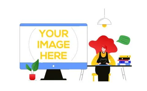 Workflow management - flat design style colorful illustration Stock Illustration