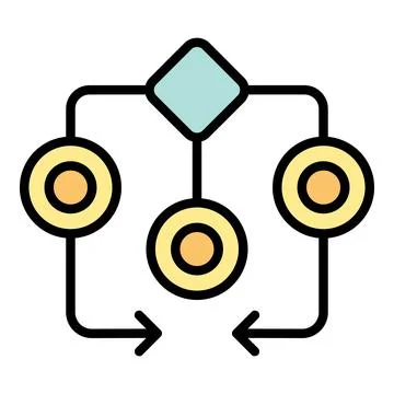 Workflow progess icon vector flat Ilustración de archivo