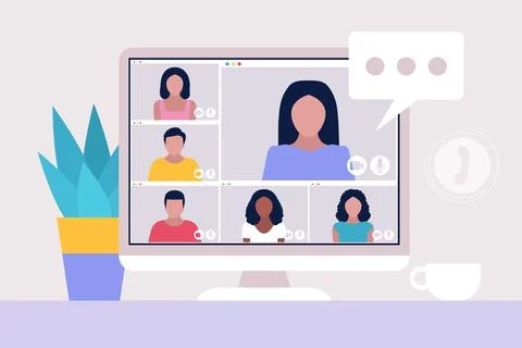 Workflow set Stock Illustration