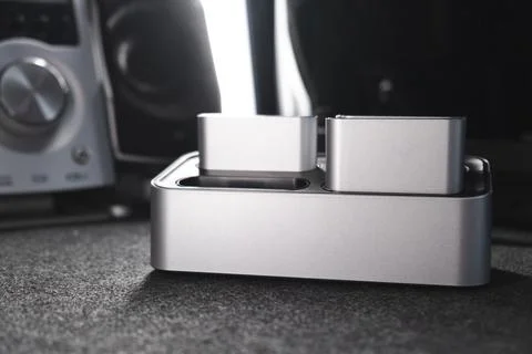 Workflow station dock. Stock Photos