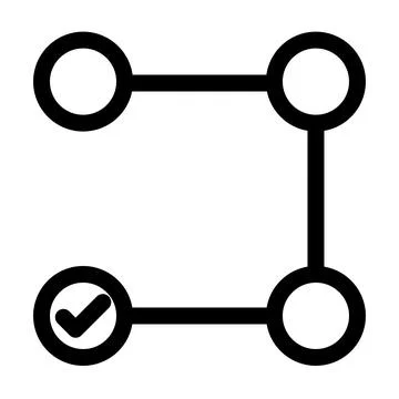 Workflow symbol -Workflow and project management icon 스톡 일러스트