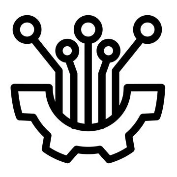 Workflow symbol -Workflow and project management icon Stock Illustration