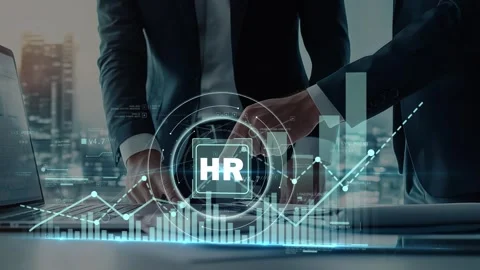 Workforce Analytics and HR Performance Management for Business Teams Stock Footage 337230352