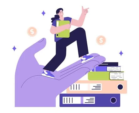 Workforce and human capital development. Implementation of sustainable Stock Illustration