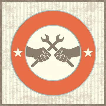 Workforce badge Stock Illustration