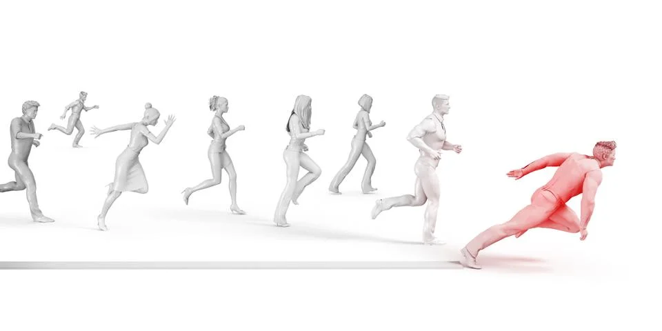 Workforce Development and Management Stock Illustration