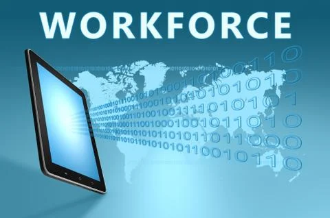 Workforce Stock Illustration