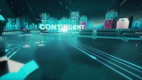 Workforce planning with digital technology concept Stock Footage 94592474