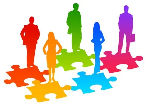 Workforce strategy Stock-Illustration