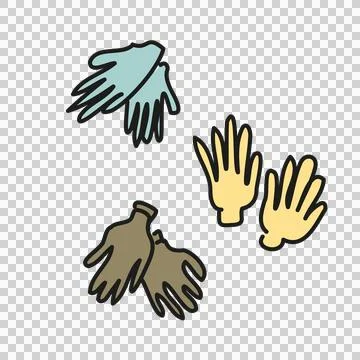 WorkGloves Stock Illustration