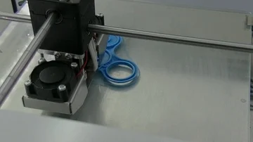 Working 3d printer sequence. Tripod. Stock Footage 85513239