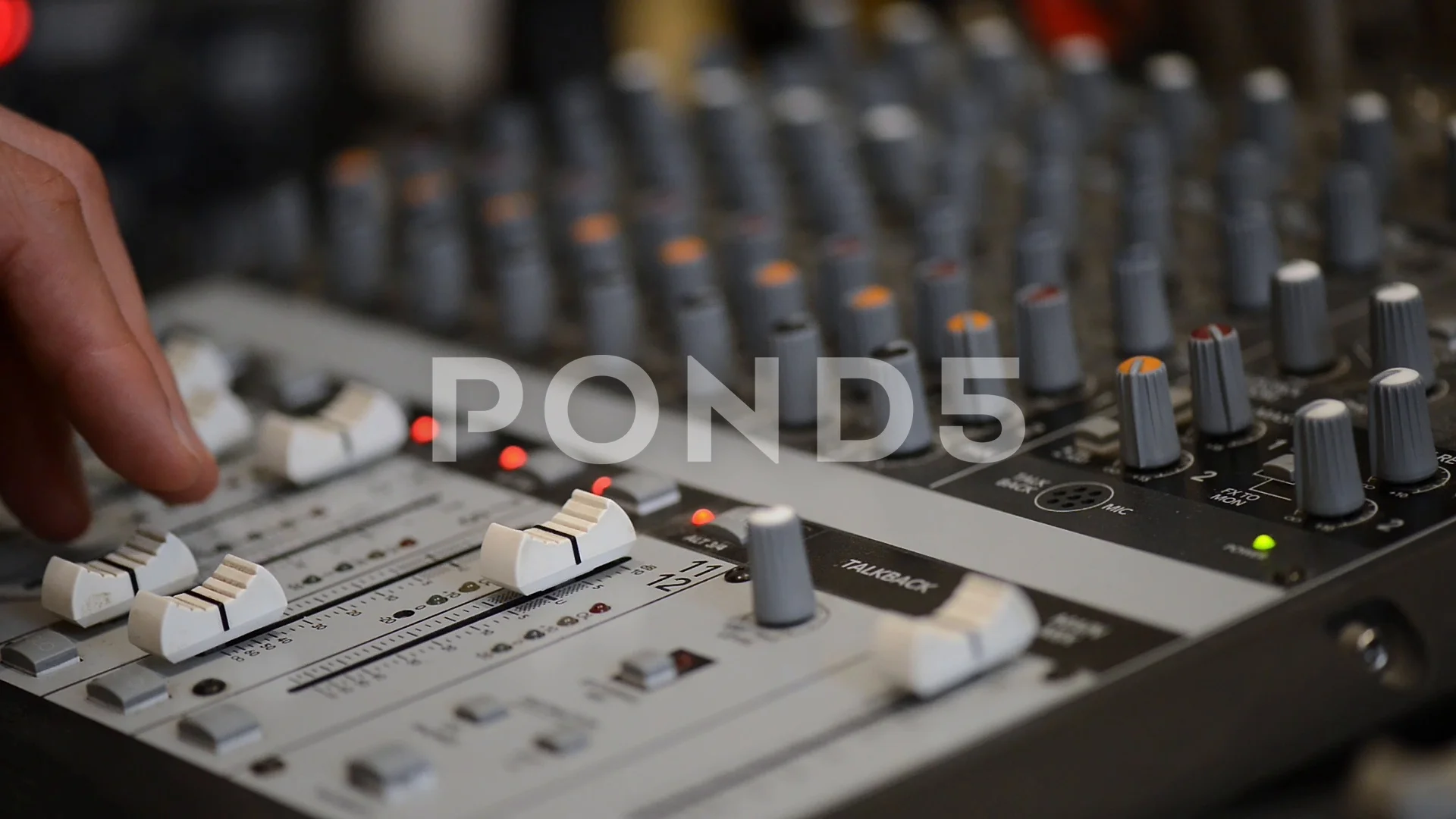 Working With Analogic Sound Mixer Professional Audio Mixing Console Radio And Clip 77214947 Working With Analogic Sound Mixer Professional Audio Mixing Console Radio And Clip 77214947