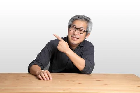 Working Asian Man Stock Photos