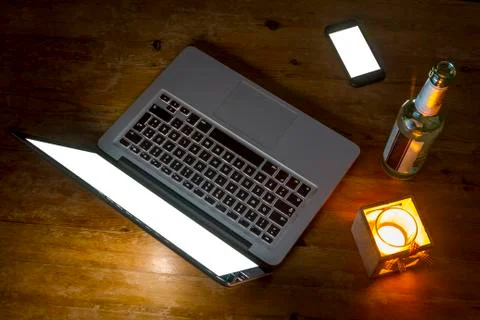 Working in a bar Stock Photos