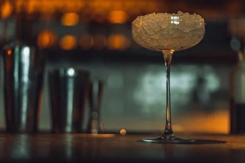 Working, bartender, restaurant 库存照片